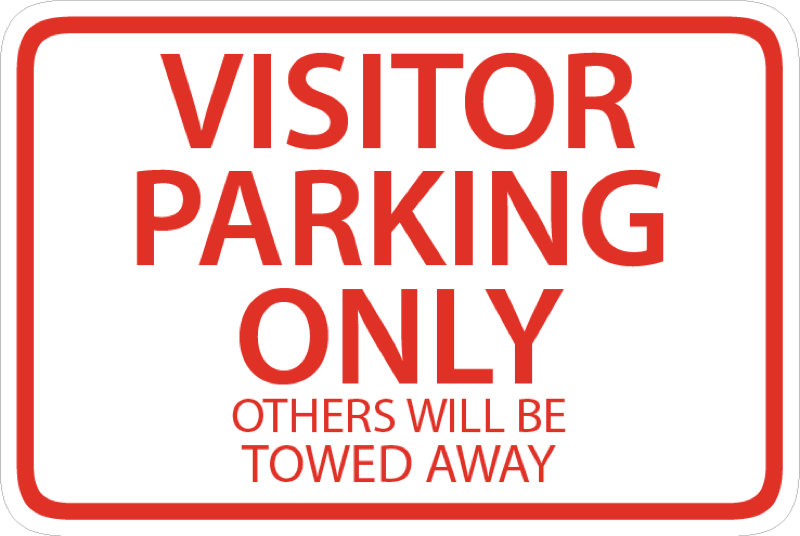 Parking and Regulation Signs 18x24